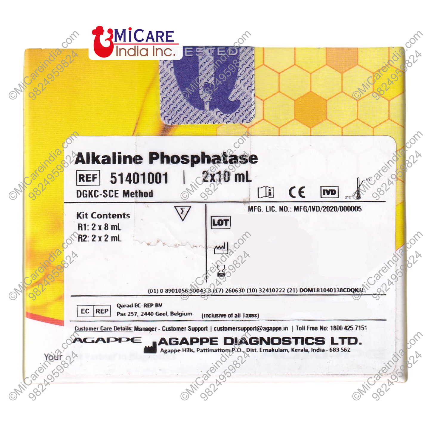 ALKALINE PHOSPHATASE 2X10ML KIT