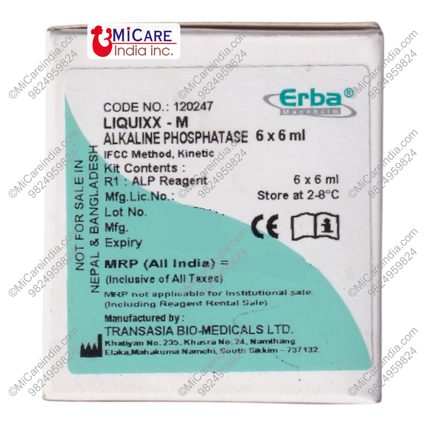 ALKALINE PHOSPHATASE 6X6ML KIT