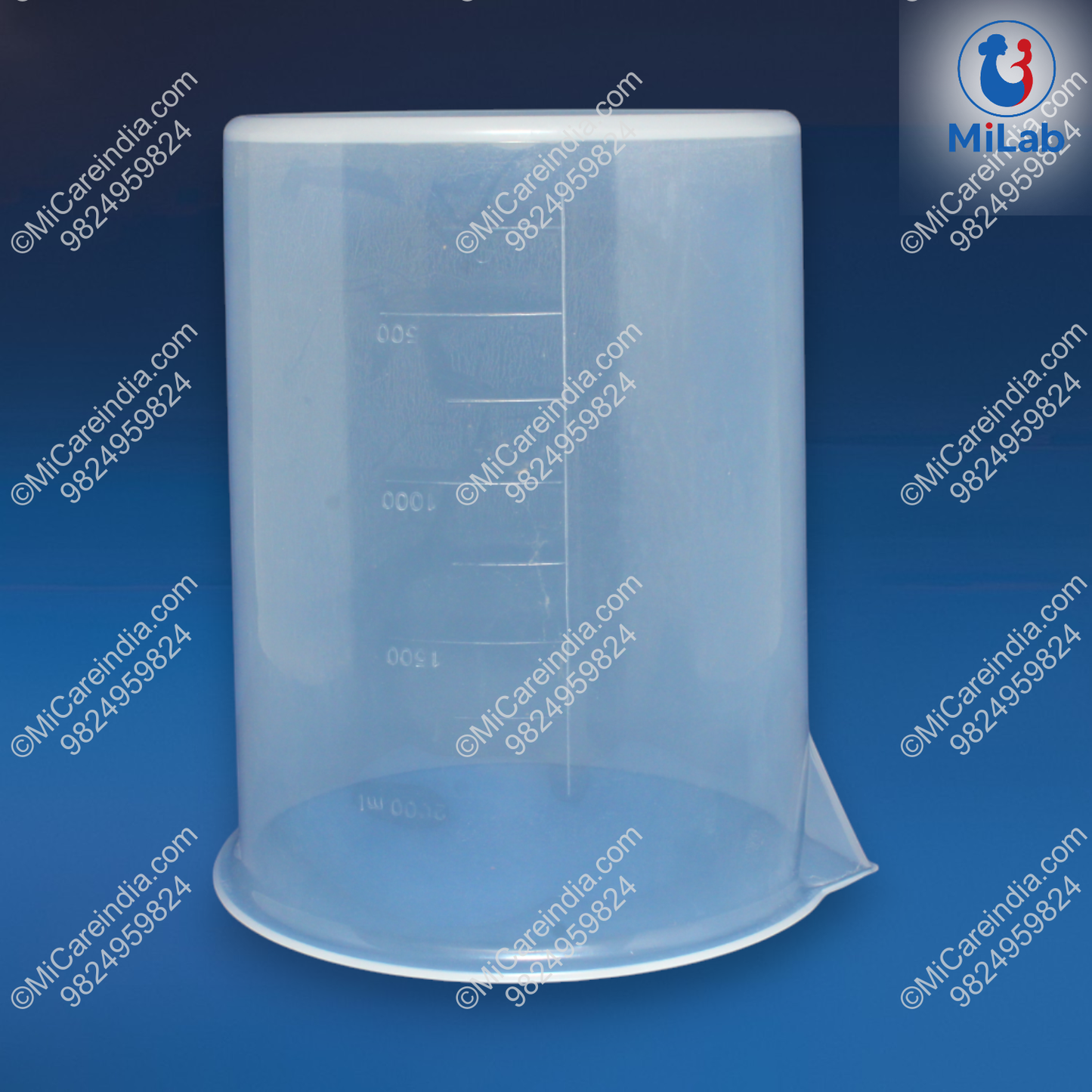 Plastic Beaker 2000ml (Pack Of 1)