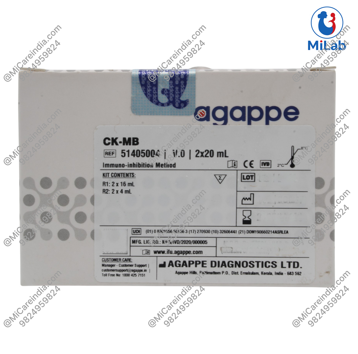 Agappe CK-MB Kit (2x20ml)