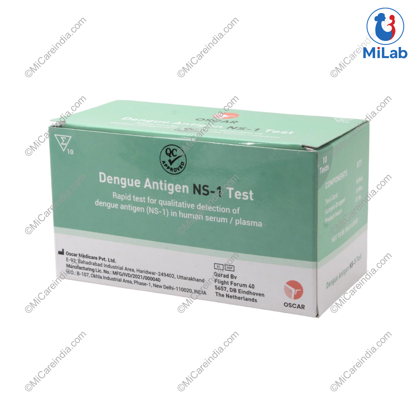DENGUE NS1 10 TEST KIT