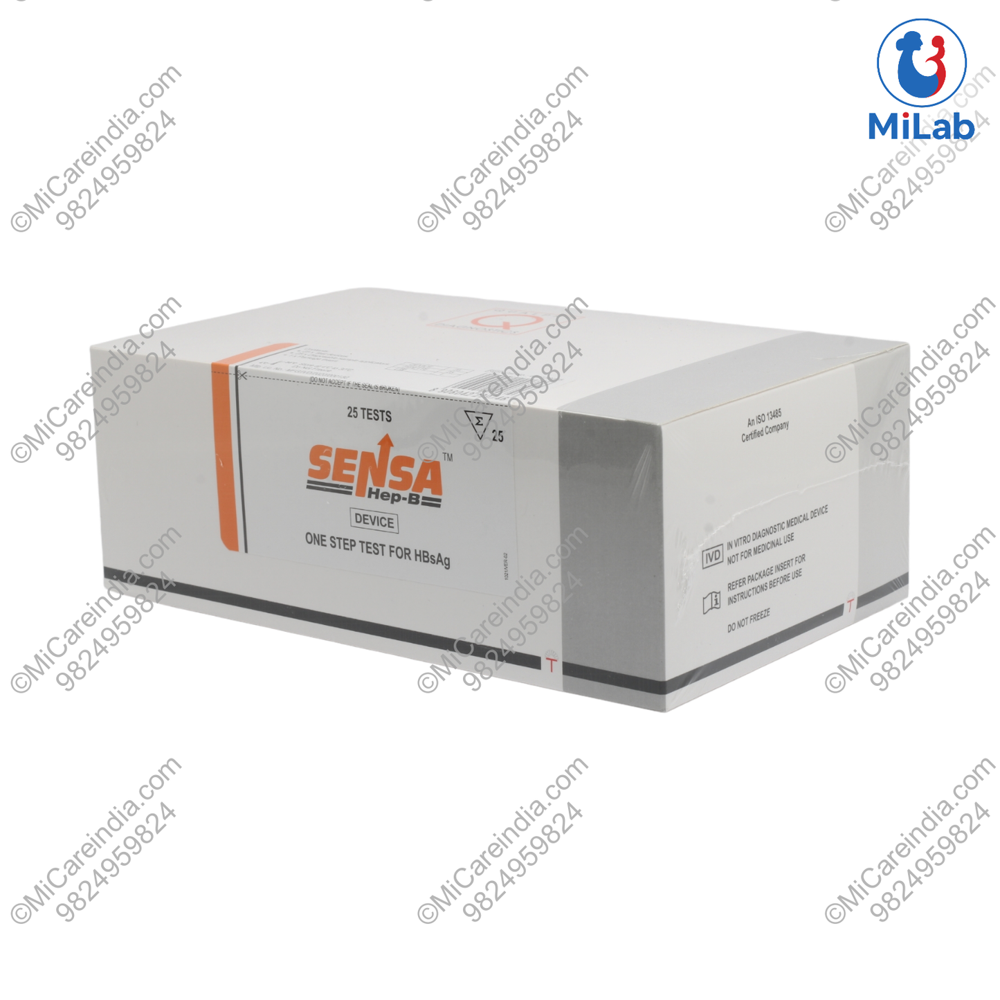 Tulip Sensa Hep-B HBsAg Kit (25 Tests)