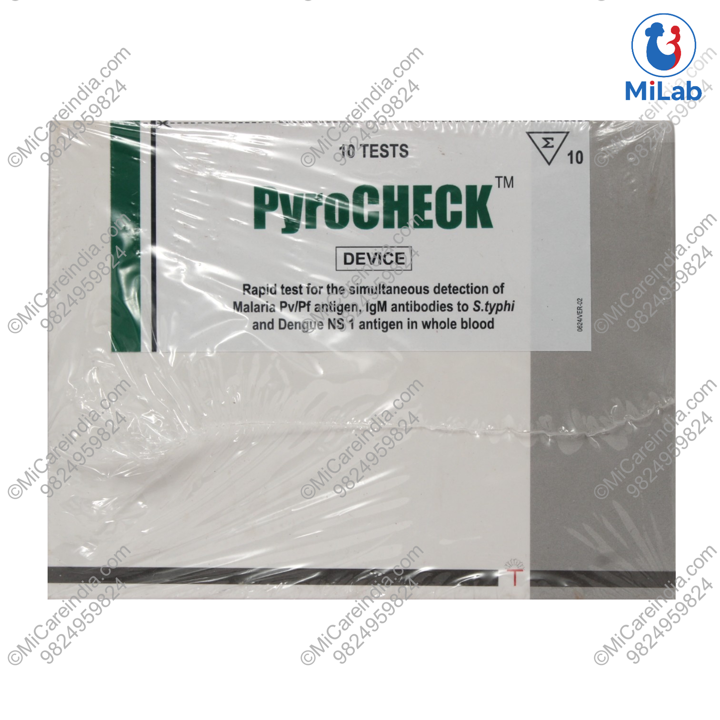 Tulip Pyrocheck Device Kit (10 Tests)