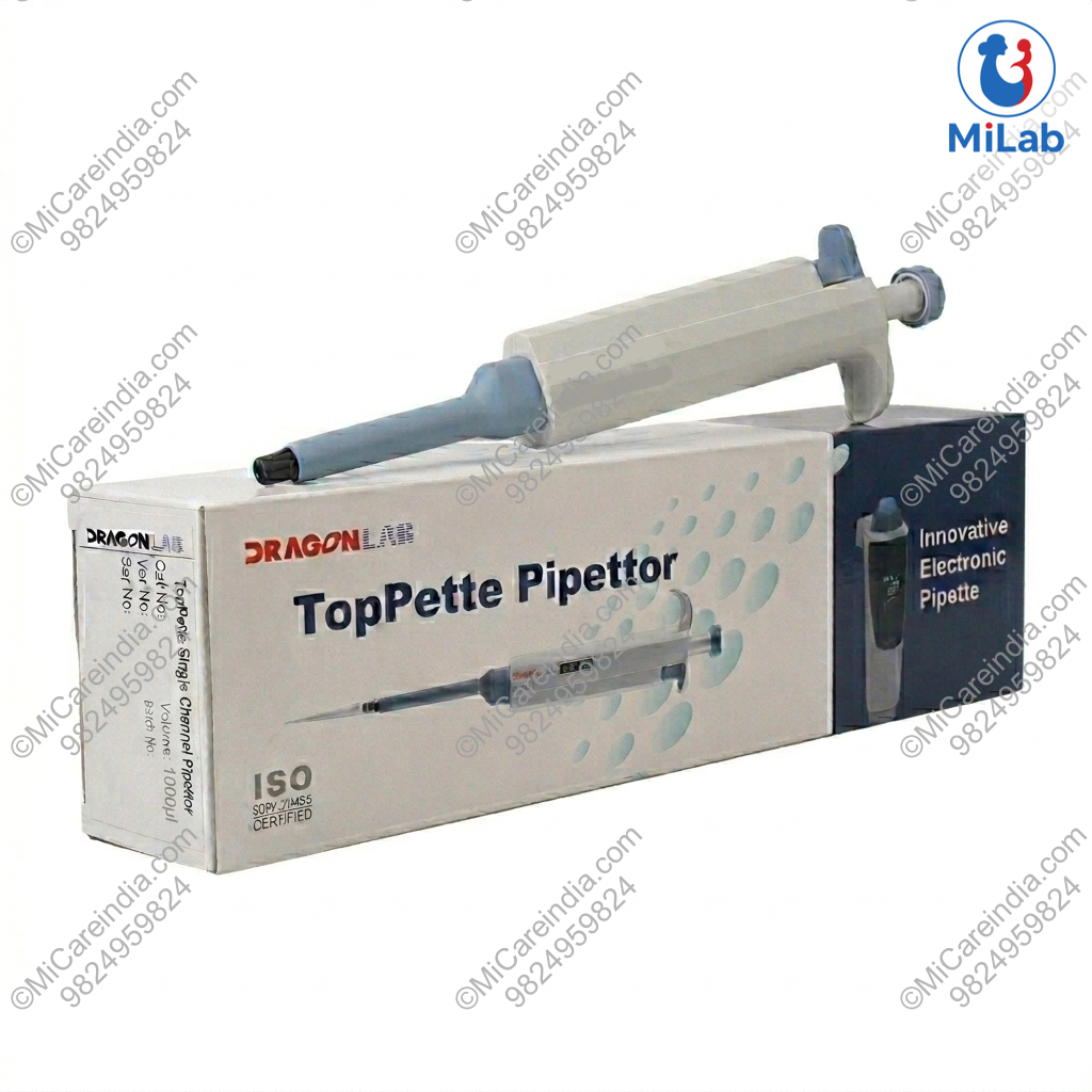 Dragonlab Single Channel Fixed Volume Mechanical Pipette (1000μl)
