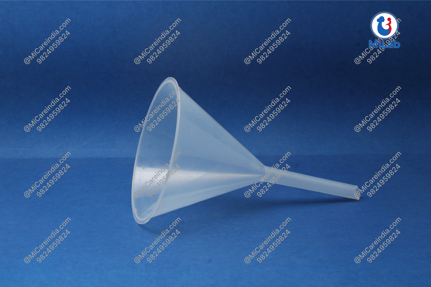 Polylab Funnel Long Stem 4" (1 Piece)
