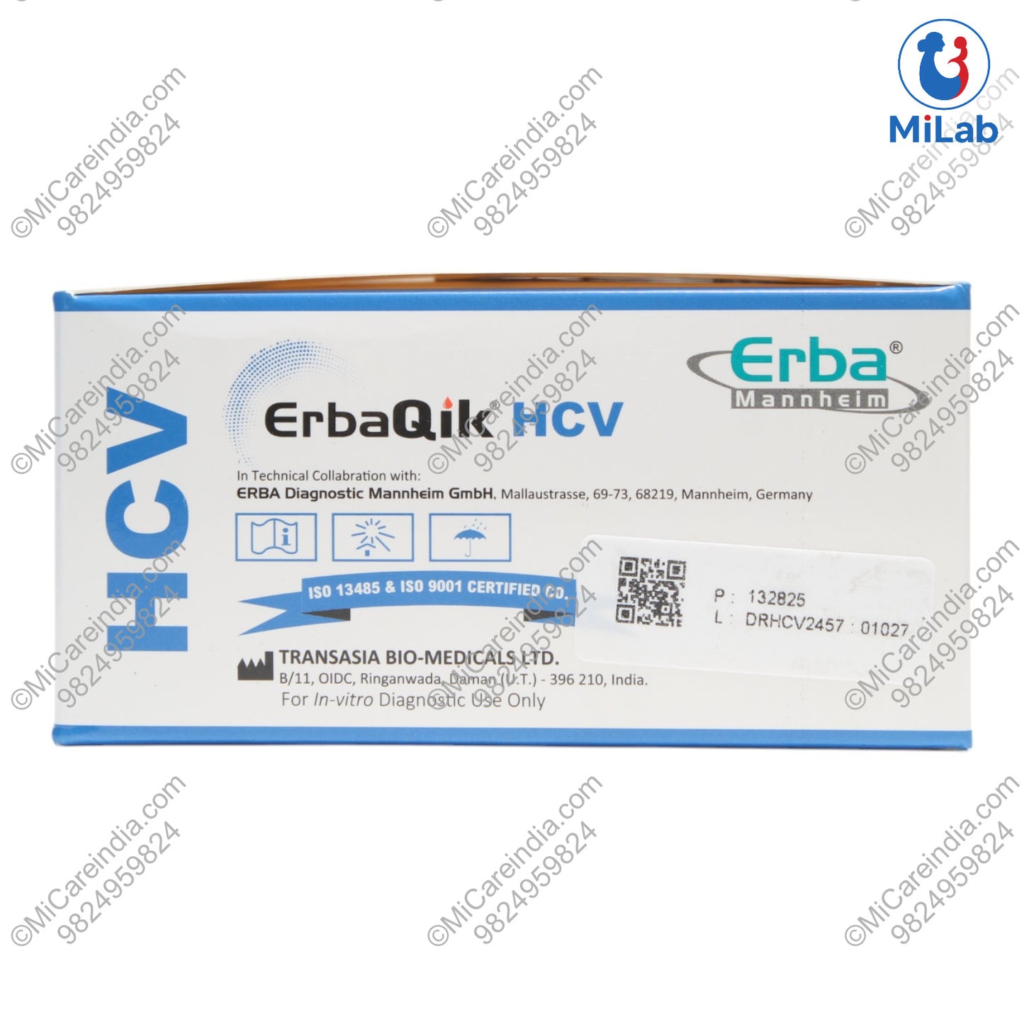 HCV CARD ERBAQIK 25 TEST KIT