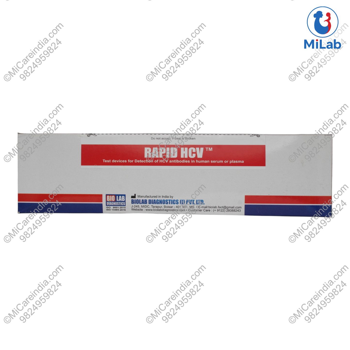 HCV CARD 50 TEST KIT