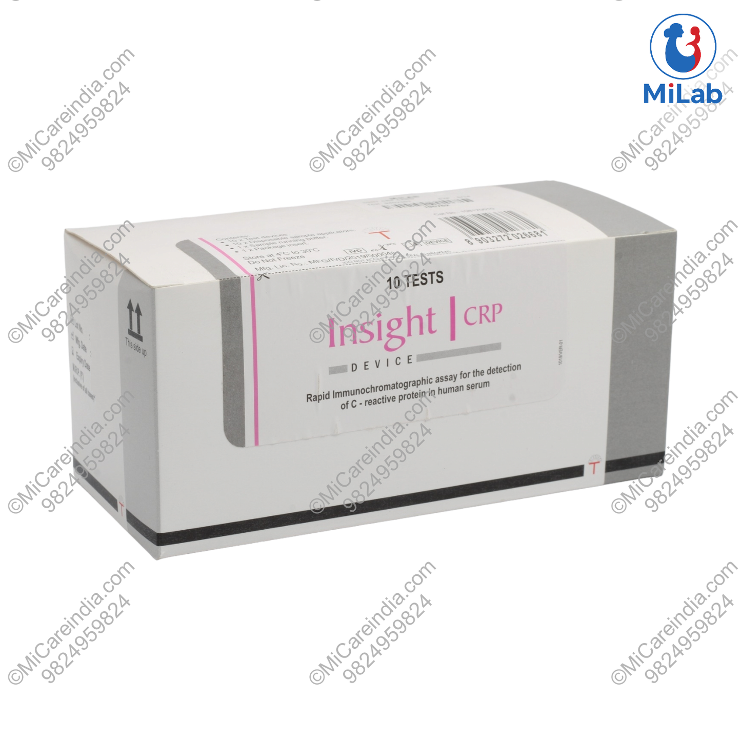 Tulip Insight CRP Card Kit (10 Tests)