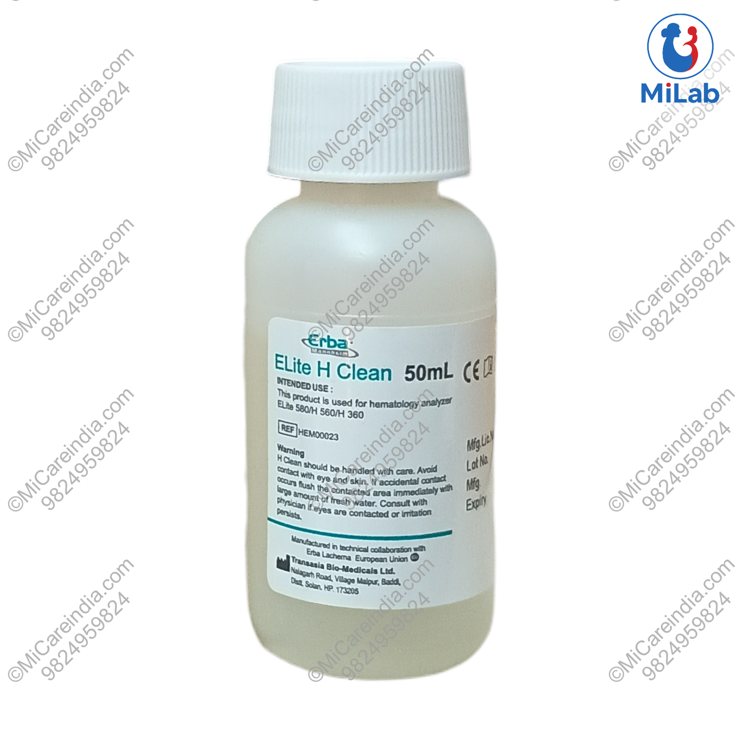 Transasia Erba H Cleaner Elite (50ml)