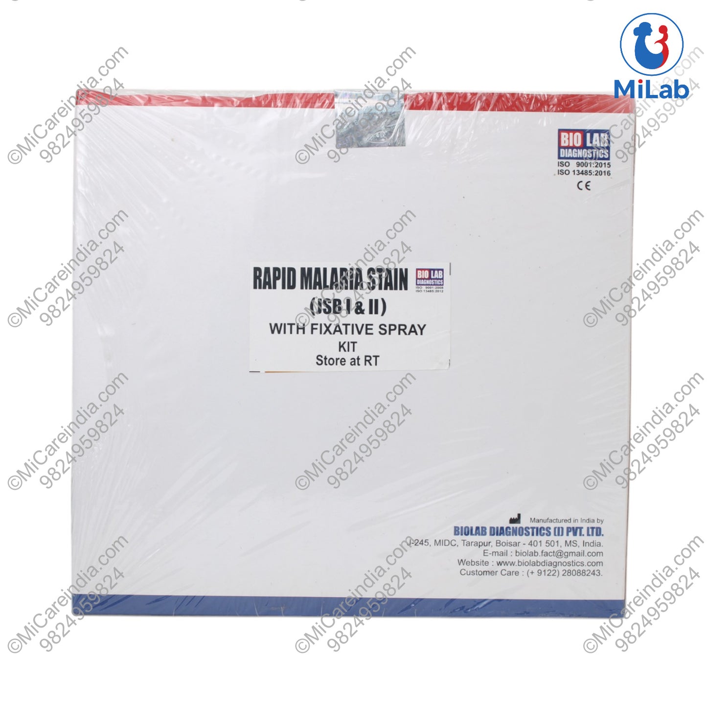 Biolab Malaria Stain JSB I & II Kit (2x500ml)
