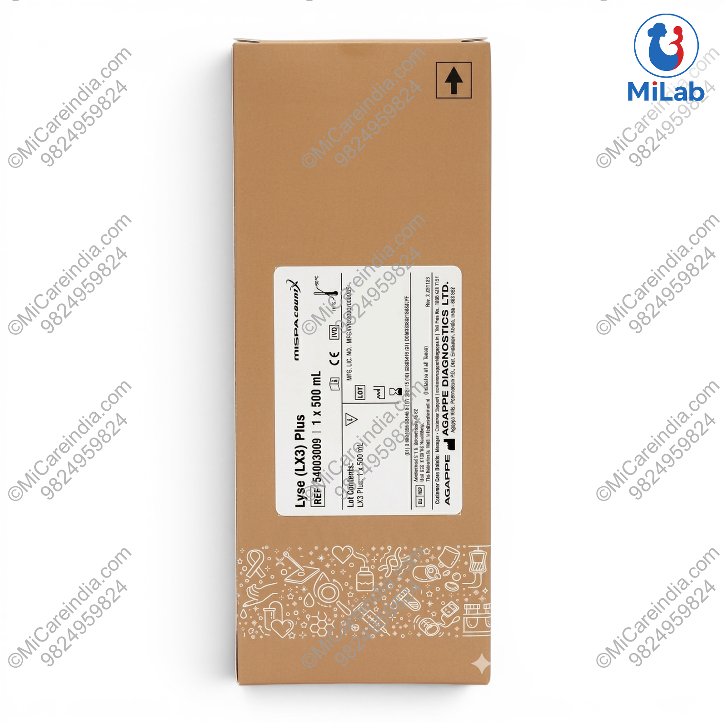 Agappe Count LX3 Plus Lyse (500ml)
