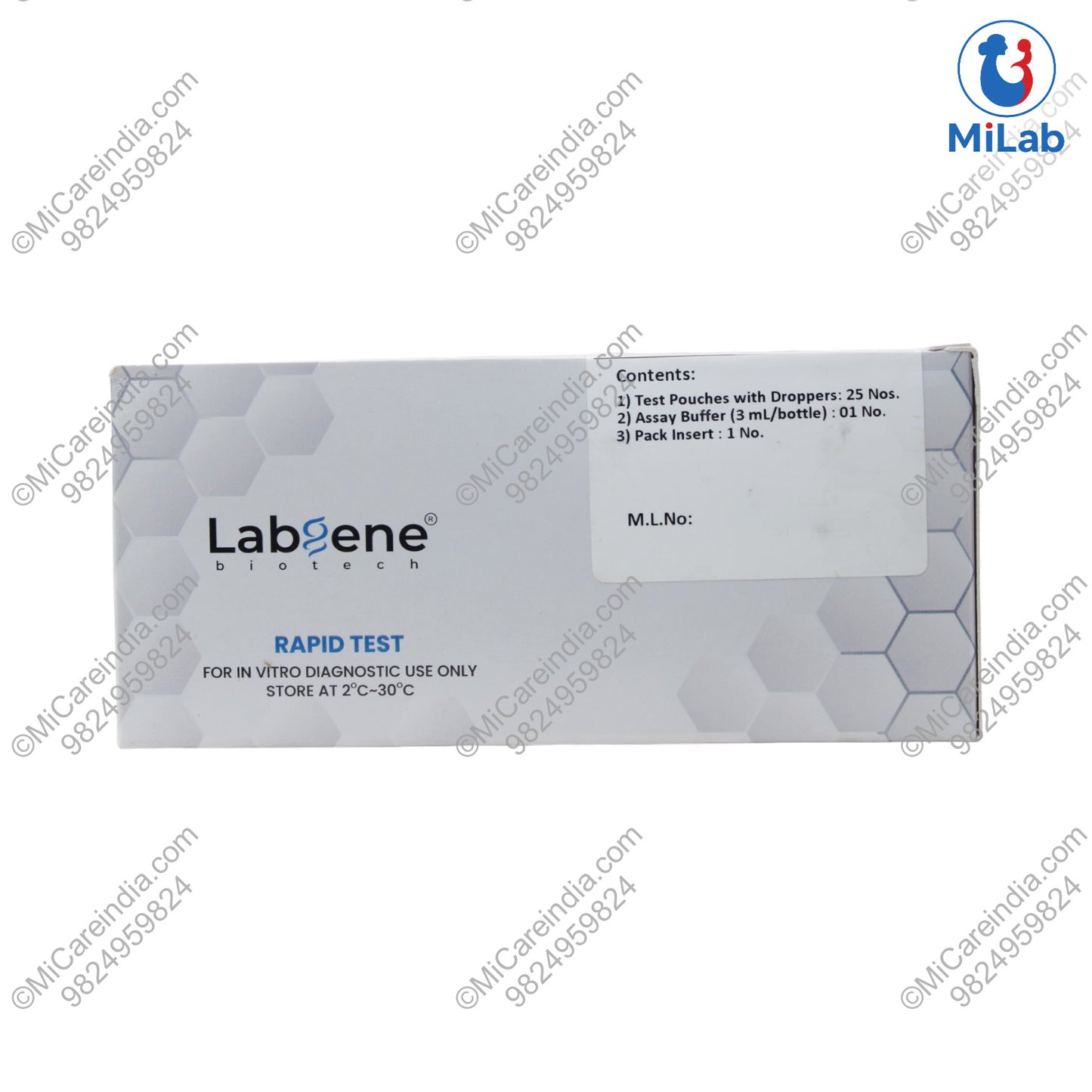 HCV CARD RAPID 25 TEST KIT