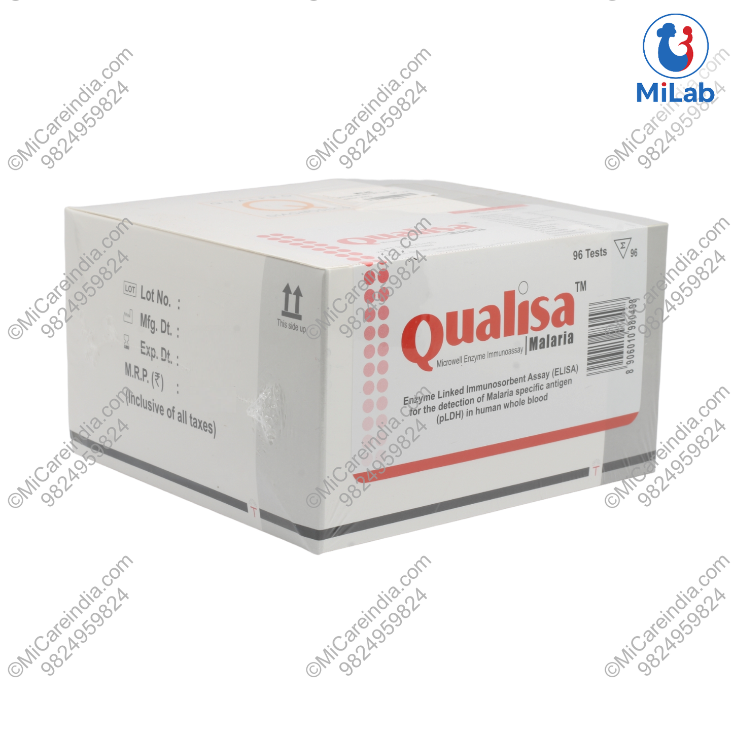 Tulip Qualisa Malaria ELISA Kit (96 Tests)