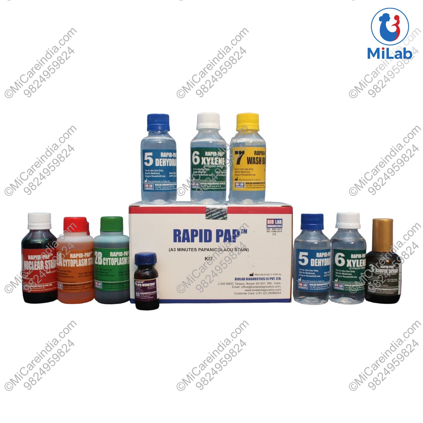 Biolab Rapid Pap Kit (250 Tests)