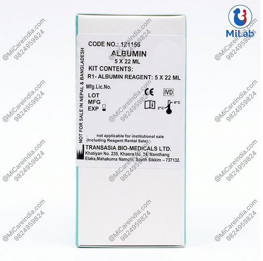 Transasia Albumin System Pack Kit (10x44ml)