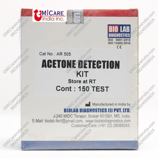 ACETONE DETECTION 150TEST KIT