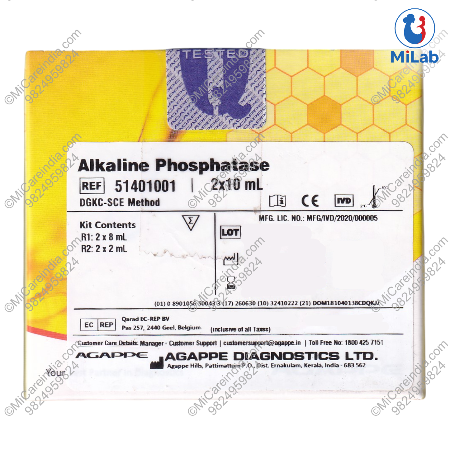Agappe Alkaline Phosphatase Kit (2x10ml)