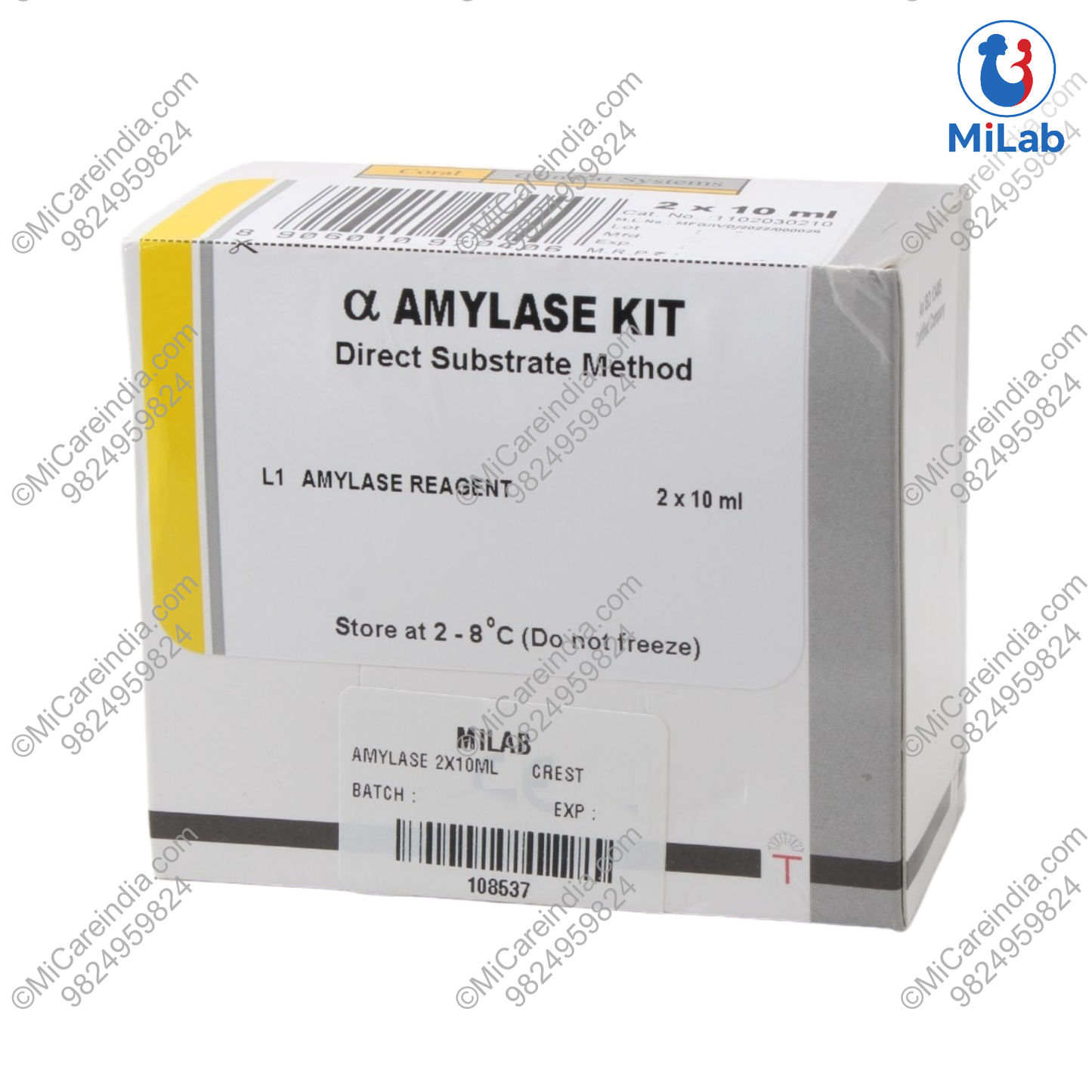 Corel Amylase Kit (2x10ml)