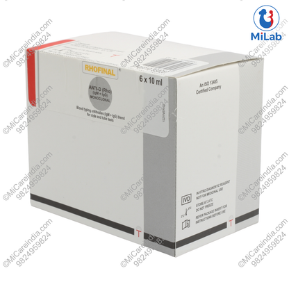 ANTI D (IGG+IGM) RHOFINAL 6X10ML KIT