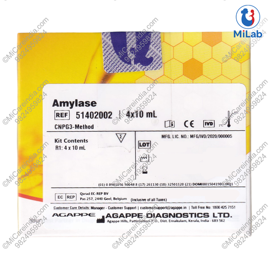 Agappe Amylase Kit (4x10ml)