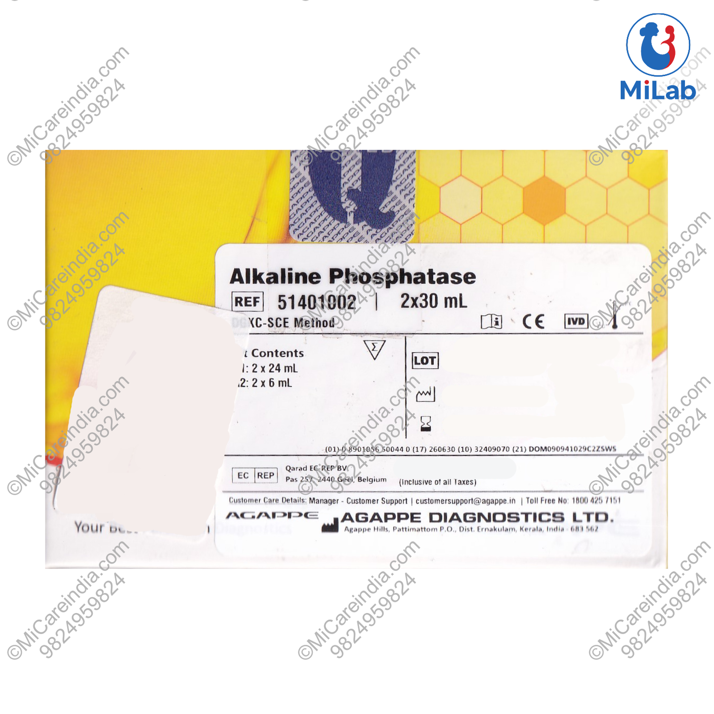 Agappe Alkaline Phosphatase Kit (2x30ml)