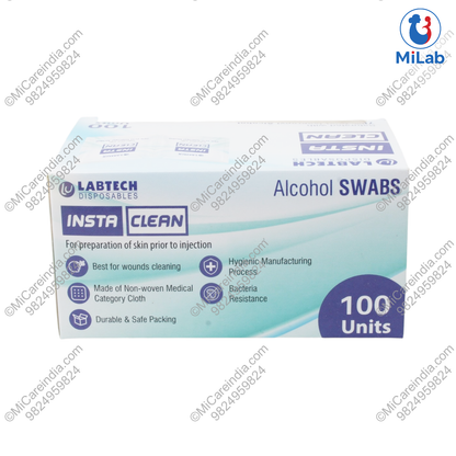 ALCOHOL SWAB 100 PC PACK