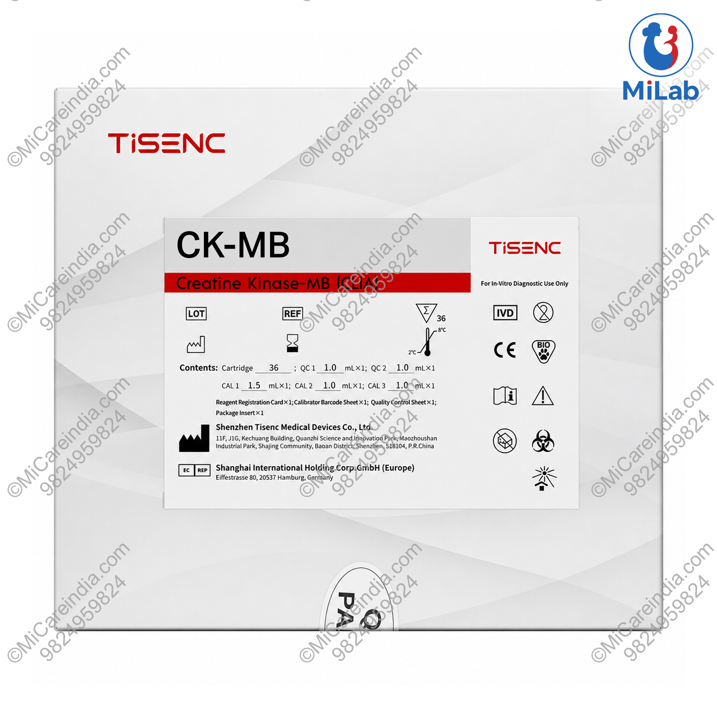 Accre 8 CK-MB Kit (36 Tests)