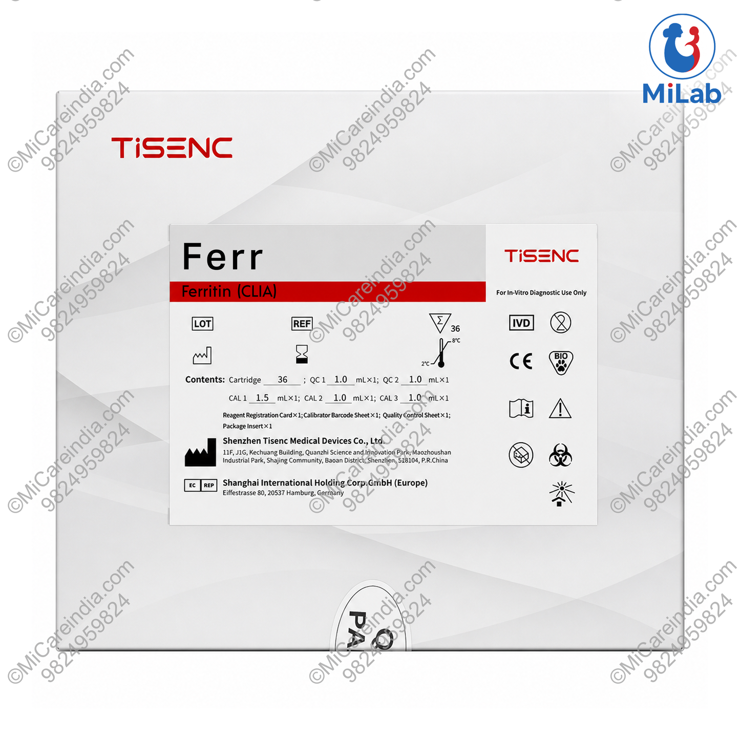 Accre 8 Ferritin Kit (36 Tests)