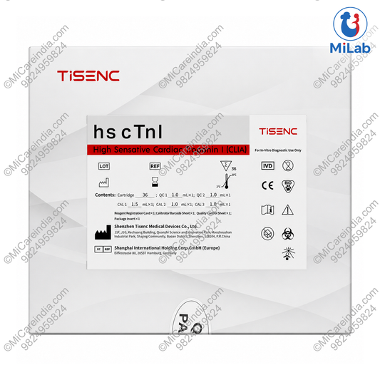 Accre 8 High Sensitive Cardiac Troponin I Kit (36 Tests)
