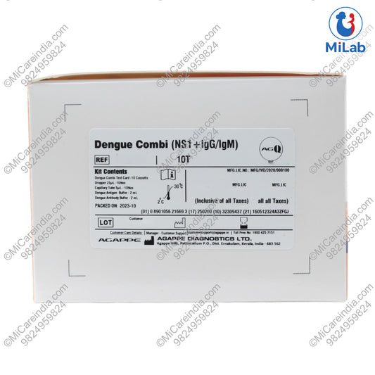 DENGUE (NS1 & IGG+IGM) 10 TEST KIT