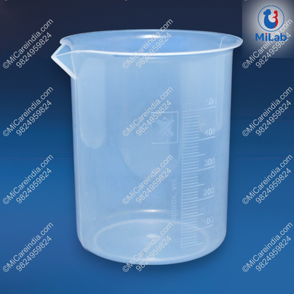 Plastic Beaker 500ml (Pack Of 6)