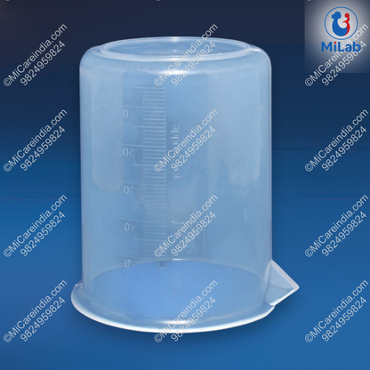 Plastic Beaker 500ml (Pack Of 6)