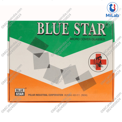 Bluestar Coverslip 22x22mm Box (Pack of 20)