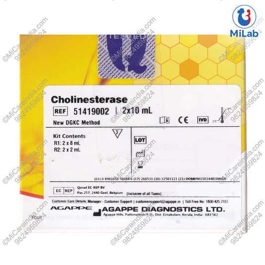 Agappe Cholinesterase Kit (2x10ml)