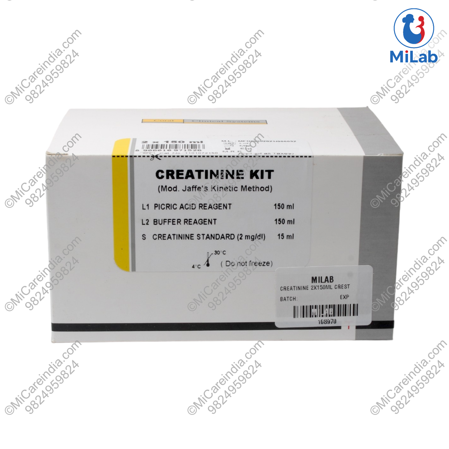 Corel Creatinine Kit (2x150ml)