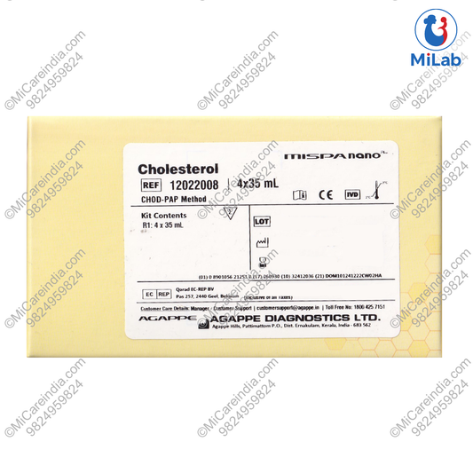 Agappe Cholesterol System Pack Kit (4x35ml)
