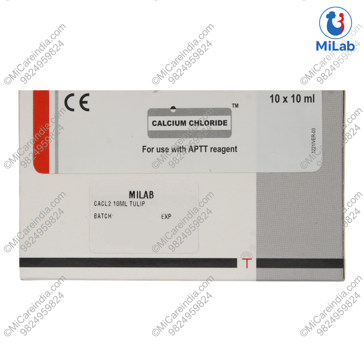 Tulip CaCl2 Solution Kit (10x10ml)