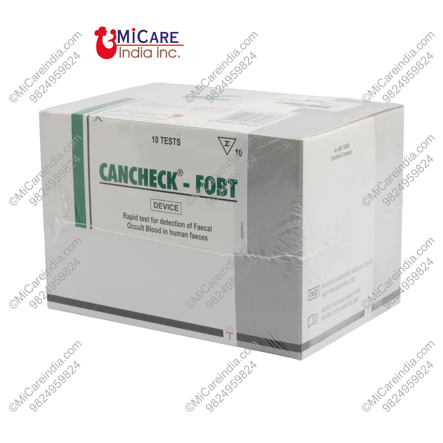 CANCHECK FOBT 10 TEST KIT