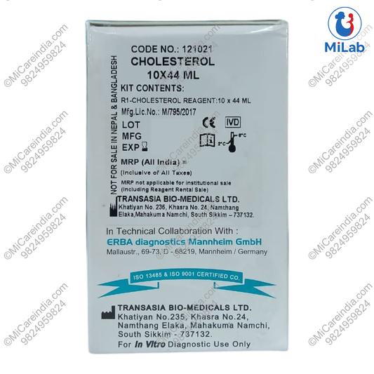 Transasia Cholesterol System Pack Kit (10x44ml)