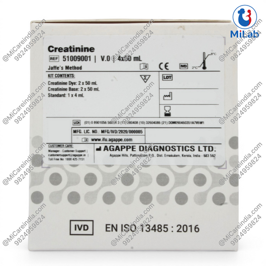 Agappe Creatinine Kit (4x50ml)