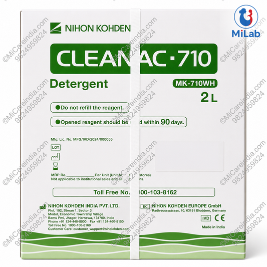Nihon Kohden Cleanac-710 Green Detergent (2 Ltr)