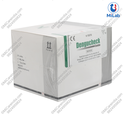Tulip Dengue Check Combo Kit (NS1 & IgG + IgM) (10 Tests)