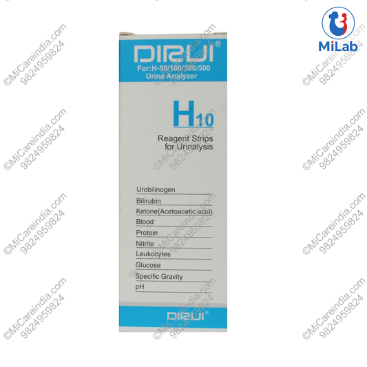 DIRUI URISTIK H10 100 STRIPS PACK