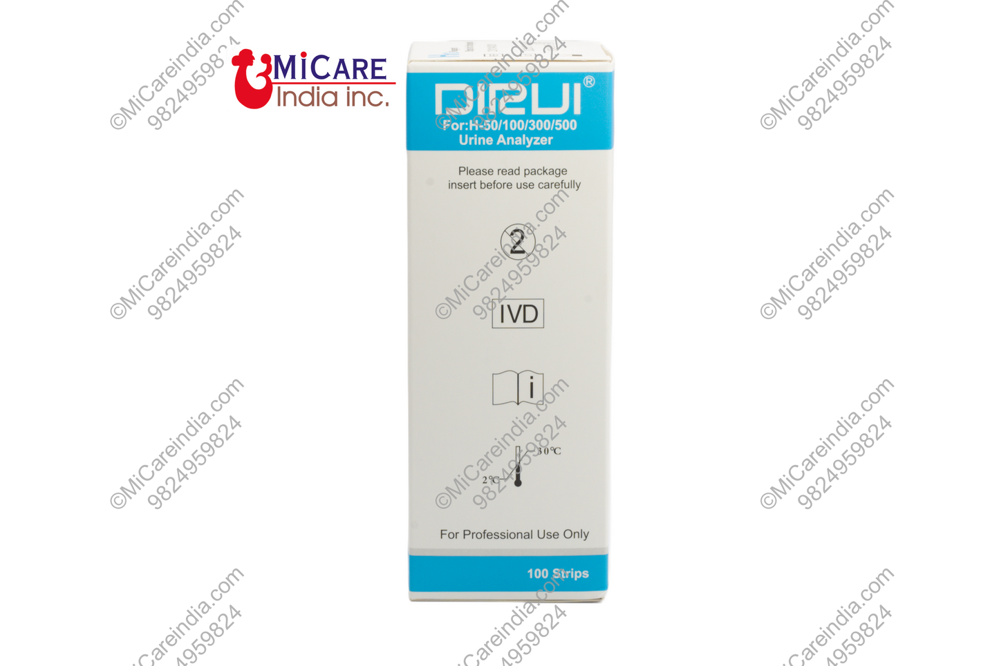 DIRUI URISTIK H10 100 STRIPS PACK