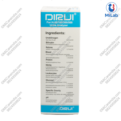 DIRUI URISTIK H10 100 STRIPS PACK