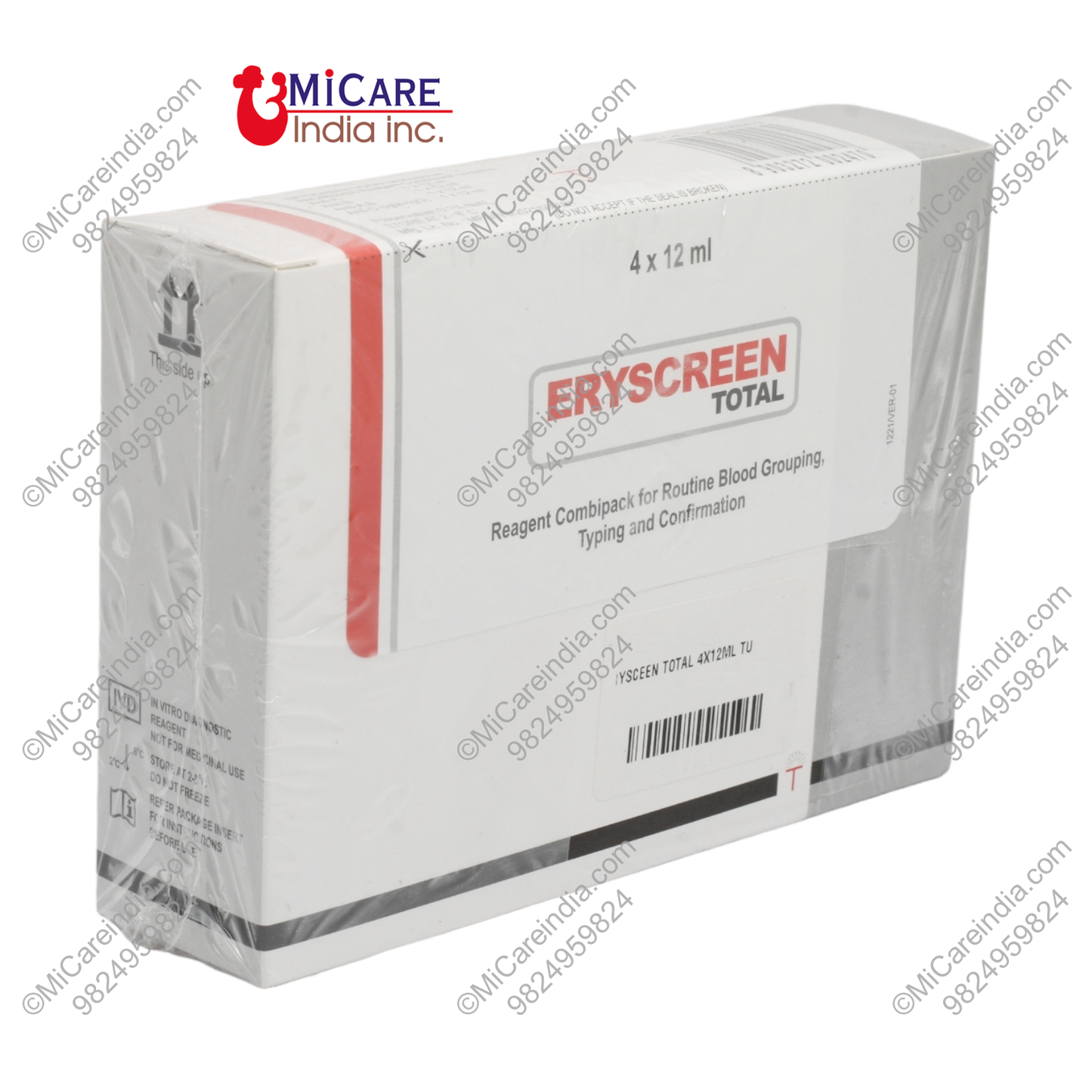 ERYSCREEN TOTAL 4X12ML KIT