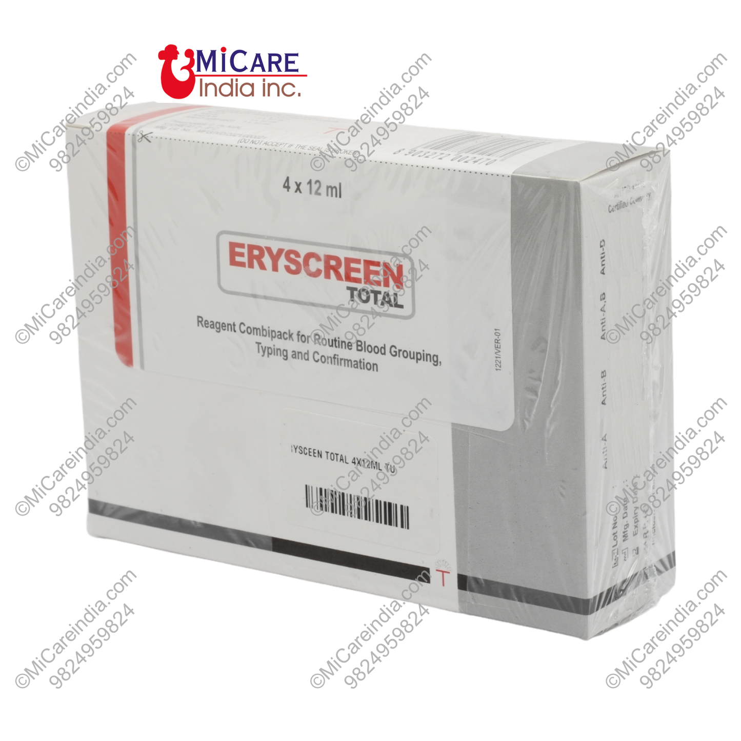 ERYSCREEN TOTAL 4X12ML KIT
