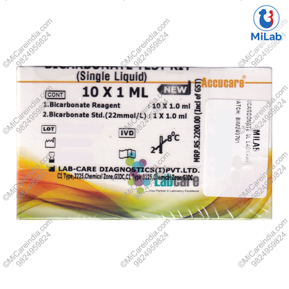 Labcare Bicarbonate SL Kit (10x1ml)