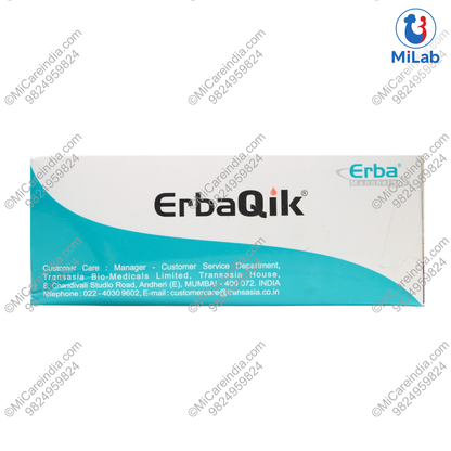 Transasia ErbaQik Dengue NS1 Ag Kit (25 Tests)