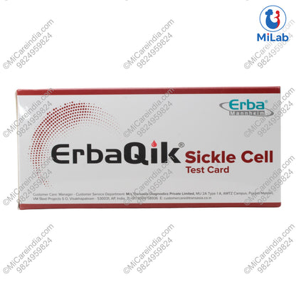 Transasia ErbaQik Sickle Cell Rapid Kit (25 Tests)